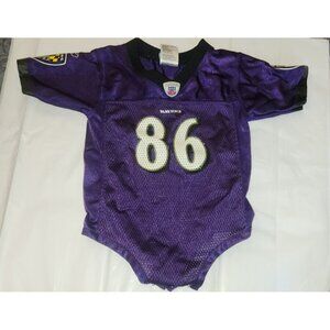 reebok Baltimore RavensTODD HEAP #86 one piece Jersey style 24 months